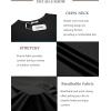 COOFANDY Mens Swim Shirt UPF 50+ Rash Guard Beach Tshirt Workout Quick Dry T Shirts for Running, Surfing and Hiking(Black)