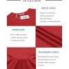 COOFANDY Mens Swim Shirt UPF 50+ Rash Guard Beach Tshirt Workout Quick Dry T Shirts for Running, Surfing and Hiking(Red)