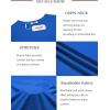 COOFANDY Mens Swim Shirt UPF 50+ Rash Guard Beach Tshirt Workout Quick Dry T Shirts for Running, Surfing and Hiking(Sky Blue)