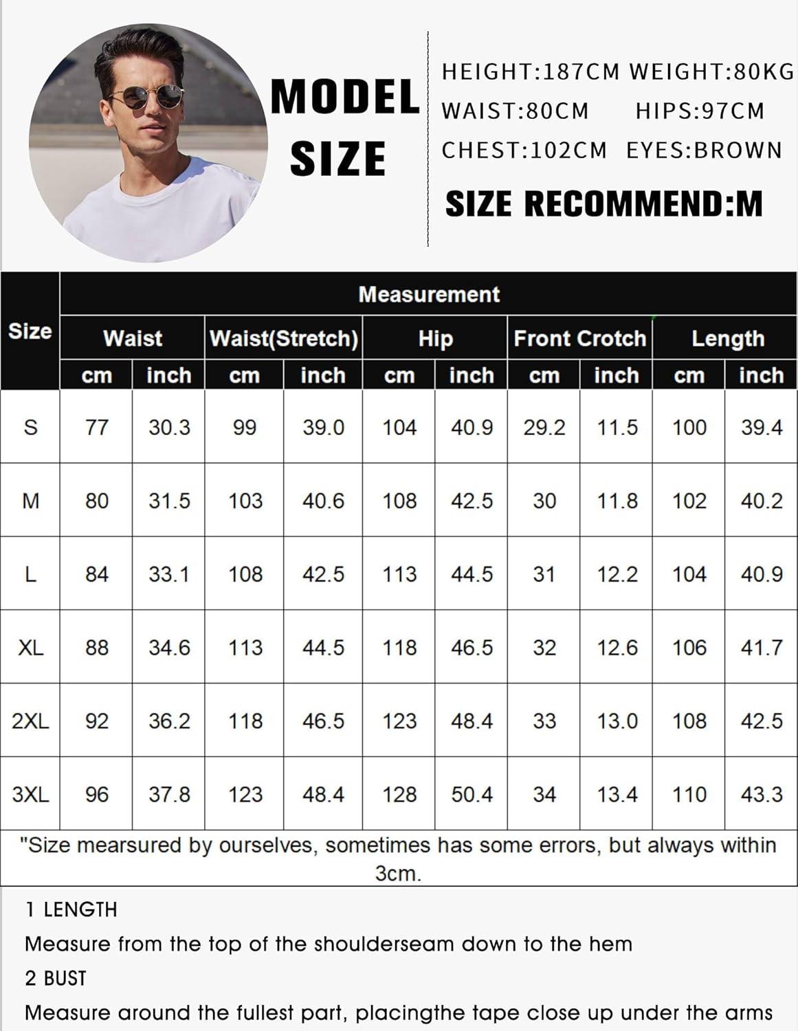 imageCOOFANDY Mens Casual Joggers Pants Elastic Drawstring Chino Cargo Pants Hiking Outdoor Track SweatpantsArmy Green