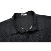 COOFANDY Big & Tall Shirts for Men Short Sleeve Button Down Casual Dress Shirts(Black-polka Dots)
