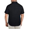 COOFANDY Big & Tall Shirts for Men Short Sleeve Button Down Casual Dress Shirts(Black-polka Dots)