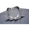 COOFANDY Big & Tall Shirts for Men Short Sleeve Button Down Casual Dress Shirts(Grey Black-square)
