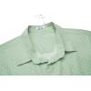 COOFANDY Big & Tall Shirts for Men Short Sleeve Button Down Casual Dress Shirts(Light Green-anchor)