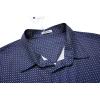 COOFANDY Big & Tall Shirts for Men Short Sleeve Button Down Casual Dress Shirts(Navy Blue-square)