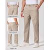 COOFANDY Mens Chino Pants Casual Business Dress Pants Stretch Golf Trousers with Pockets(Apricot)