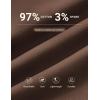 COOFANDY Mens Chino Pants Casual Business Dress Pants Stretch Golf Trousers with Pockets(Brown)