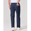COOFANDY Mens Chino Pants Casual Business Dress Pants Stretch Golf Trousers with Pockets(Navy Bule)