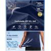 COOFANDY Mens Dry Fit Workout Tank Top Sleeveless Gym Muscle Shirt UPF 50+ Summer Running Athletic Tshirts(Navy Blue)