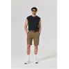 COOFANDY Mens Sleeveless Shirts 100% Cotton Workout Tank Tops Cut Off Shirts Gym Muscle Loose Fit Tee(Black)