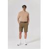 COOFANDY Mens Sleeveless Shirts 100% Cotton Workout Tank Tops Cut Off Shirts Gym Muscle Loose Fit Tee(Khaki)