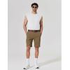 COOFANDY Mens Sleeveless Shirts 100% Cotton Workout Tank Tops Cut Off Shirts Gym Muscle Loose Fit Tee(Pearl White)