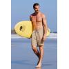 COOFANDY Mens Swim Trunks 7 inch Bathing Suit with Mesh Liner Swim Shorts Board Short Swimsuit(Khaki)
