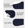 COOFANDY Mens Swim Trunks 7 inch Bathing Suit with Mesh Liner Swim Shorts Board Short Swimsuit(Navy Blue)