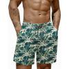 Blue Green Coconut Tree