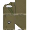 COOFANDY Men’s Casual Linen Blazer Lightweight Regular Fit Sport Coat One Button Suit Jacket(Army Green)