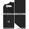 COOFANDY Men’s Casual Linen Blazer Lightweight Regular Fit Sport Coat One Button Suit Jacket(Black)