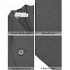 COOFANDY Men’s Casual Linen Blazer Lightweight Regular Fit Sport Coat One Button Suit Jacket(Dark Grey)