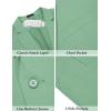 COOFANDY Men’s Casual Linen Blazer Lightweight Regular Fit Sport Coat One Button Suit Jacket(Light Green)