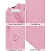 COOFANDY Men’s Casual Linen Blazer Lightweight Regular Fit Sport Coat One Button Suit Jacket(Pink)
