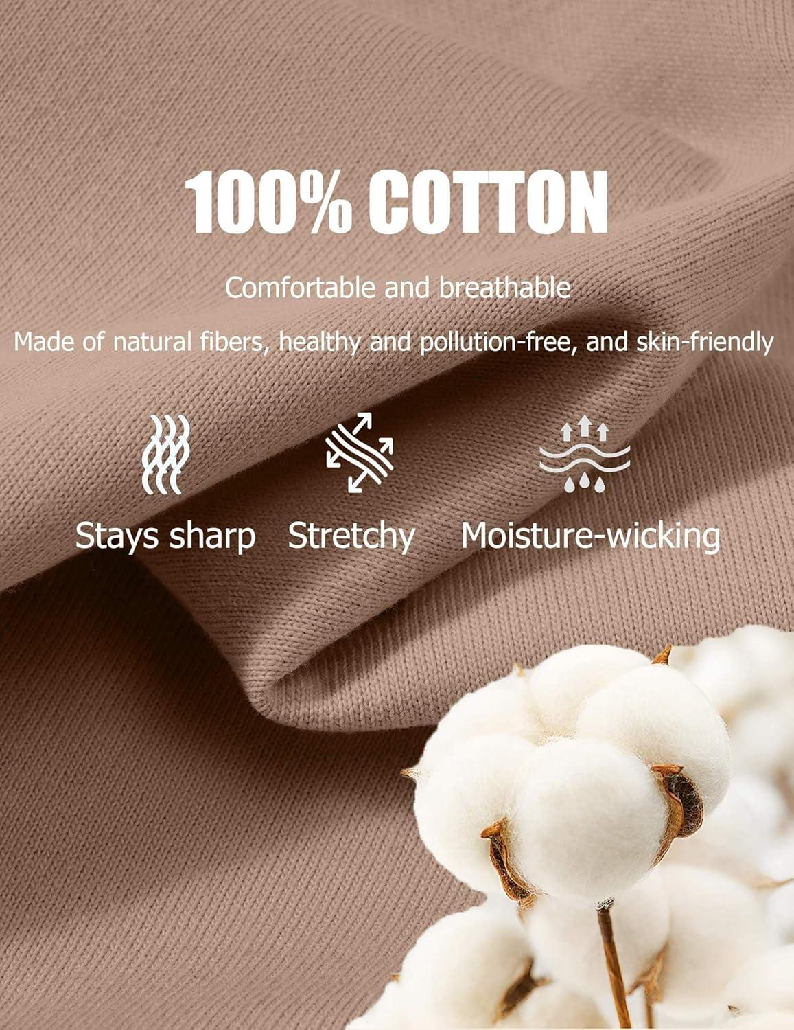 imageCOOFANDY Mens T Shirts 100 Cotton V Neck Tee Shirt Plain Short Sleeve Casual ShirtsKhaki