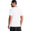 COOFANDY 3 Pack Men’s Athletic T-Shirts Short Sleeve – Quick Dry Moisture Wicking Workout Shirts for Running, Gym, Casual(A-white)