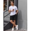 COOFANDY Men’s Casual Golf Shorts 7″/9″ Lightweight Stretch Quick-Dry Shorts for Hiking Work with 4 Pockets(Black)