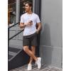 COOFANDY Men’s Casual Golf Shorts 7″/9″ Lightweight Stretch Quick-Dry Shorts for Hiking Work with 4 Pockets(Dark Gray)