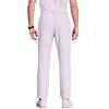 COOFANDY Men’s Casual Pants Elastic Waist Flat Front Dress Slacks Regular Fit Stretch Golf Pants Work Office Trousers(White)