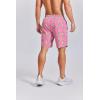 COOFANDY Mens Swim Trunks 7 inch Bathing Suit with Mesh Liner Swim Shorts Board Short Swimsuit(Pineapple Coconut Tree)