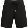 COOFANDY Mens Swim Trunks with Compression Liner Quick Dry 7 Inch Bathing Suit Beach Short with Zipper Pockets(Black)