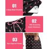 COOFANDY Mens Swim Trunks with Compression Liner Quick Dry 7 Inch Bathing Suit Beach Short with Zipper Pockets(Pink Flamingo)