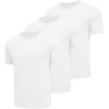 COOFANDY 3 Pack Men’s Athletic T-Shirts Short Sleeve – Quick Dry Moisture Wicking Workout Shirts for Running, Gym, Casual(A-white/White/White-3 Pack)