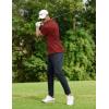 COOFANDY Men Polo Shirts Short Sleeve Quick Drying Athletic Collared Golf Shirts Moisture Wicking Tees
