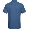 COOFANDY Men’s Casual Textured Short Sleeve Button Down Summer Beach Shirt(Dark Blue)