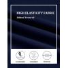 COOFANDY Mens Muscle T Shirts Short Sleeve Slim Fit Tshirts Gym Workout Athletic Crewneck Shirt(Dark Blue)