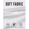 COOFANDY Men’s T Shirts Short Sleeve Casual V Neck T-Shirt Soft Notch Neck Tee Classic Plain Shirts(White)