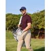 COOFANDY Polo Shirts for Men Short Sleeve Performance Collared Work Golf Shirts Dry Fit Pique Polos Summer Tactical Polo Shirts