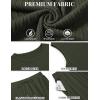 COOFANDY Men’s 2 Piece Outfits Beach Knit Jacquard Sleeveless Shirt and Shorts Sets Summer Athletic Vacation Set(Army Green)
