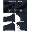 COOFANDY Men’s 2 Piece Outfits Beach Knit Jacquard Sleeveless Shirt and Shorts Sets Summer Athletic Vacation Set(Navy Blue)