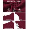 COOFANDY Men’s 2 Piece Outfits Beach Knit Jacquard Sleeveless Shirt and Shorts Sets Summer Athletic Vacation Set(Wine Red)