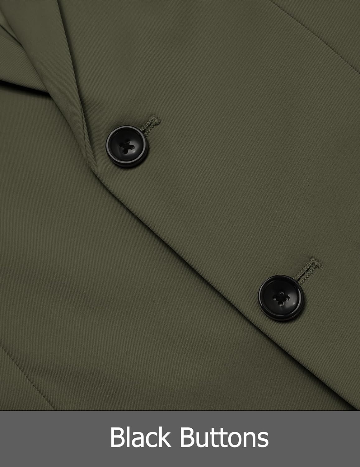 imageCOOFANDY Mens Sport Coat Casual Slim Fit Blazer Jacket Lightweight Two Button Suit JacketsArmy Green