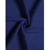 COOFANDY Men’s Knit Button Down Shirt 2025 Vintage Short Sleeve Polo Shirt Casual Beach Tops(Blue)