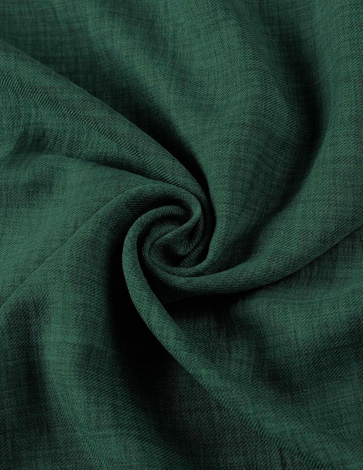 image:imageCOOFANDY Men Short Sleeve Button Down Shirts Summer Linen Textured Shirt Casual Beach Tops with PocketGreen