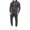 COOFANDY Men’s Tracksuit 2 Piece Hooded Athletic Sweatsuits Casual Running Jogging Sport Suit Sets