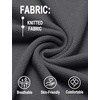 COOFANDY Men’s Knit Polo Shirts Casual Short Sleeve Button Down Shirts Crochet Classic Golf Polo Collared Shirts(Black With Grey Stripes)