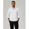 COOFANDY Men’s Quarter Zip Pullover Lightweight Mock Neck Sweatshirt Casual Long Sleeve Polo Shirts(White)
