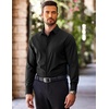 COOFANDY Men’s Slim Fit Business Dress Shirts Wrinkle Free Long Sleeve Button Up Shirts Solid Formal Dress Shirt