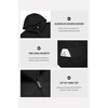 COOFANDY Men’s Workout Hooded Tank Tops 2 Pack Zip Up Sleeveless Gym Shirts Muscle Cut Off T Shirt Bodybuilding Hoodies(Black(1pcs))