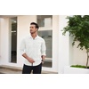 COOFANDY Men’s Linen Shirt Long Sleeve Button Up Shirt Casual Shirt for Men Winter Wedding Shirt White